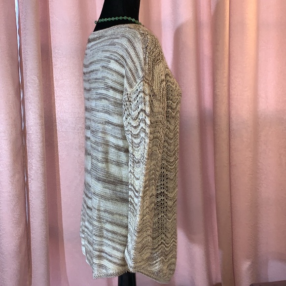 United States Sweaters Size L Khaki Space Dyed Sweater - Picture 5 of 11